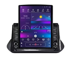 Navigatie Nissan X-trail 2021- dedicata Ouad core 4+32 ecran vertical 9.7" DSP 360 FHD AHD Android radio gps internet  kit-x-trail-2021+EDT-E709+kit-10-9