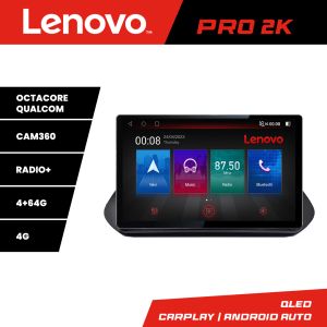 Navigatie Nissan X-trail 2021- Lenovo Qled 13 inch 2K Octa Core 4+64 360 DSP ADAS carplay android auto radio internet kit-x-trail-2021+PRO-2K-13-4+64+kit-10-9