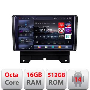 Navigatie Range Rover Sport 2010-2013 Qled 2K Octa Core 16+512GB LTE 4G DSP Wifi 5Ghz android auto carplay radio gps internet kit-sport10+EDT-E809-2K
