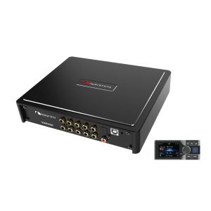 Erősítő DSP-vel és DSD lejátszóval Nakamichi NDSD250 4x50 watt 4 ohmon 10 csatornás optikai usb DSD 256 / 512