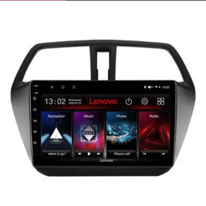Navigatie Suzuki S-Cross Quad Core Lenovo Kit-337 8 core 6+128 GB Android Waze USB Navigatie Internet Youtube Radio