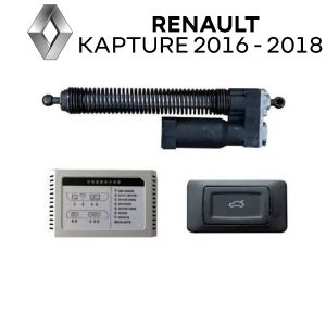 Sistem de ridicare și închidere portbagaj automat din buton și cheie Renault Kaptur 2016 - 2018
