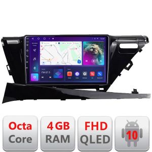 Navigatie Toyota Camry 2017-2021 V1 Android Ecran QLED octa core 4+64 carplay android auto kit-camry-2018+EDT-E310V3