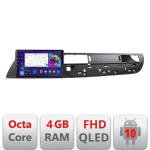 Navigatie Citroen C5 2008-2017 B-C5 Android Ecran QLED octa core 4+64 carplay android auto KIT-C5+EDT-E310V3