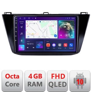 Navigatie VW Tiguan 2016- B-5883 Android Ecran QLED octa core 4+64 carplay android auto KIT-5883+EDT-E310V3