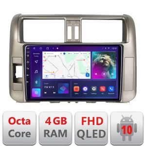 Navigatie Toyota Prado 2010-2013 B-347 Android Ecran QLED octa core 4+64 carplay android auto KIT-347+EDT-E310V3
