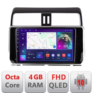 Navigatie Toyota Prado J150 2018- B-1065 Android Ecran QLED octa core 4+64 carplay android auto KIT-1065+EDT-E310V3