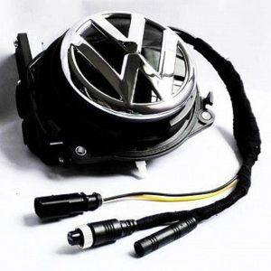 Camera spate emblema VW Golf 8 marsarier AHD CVBS 720p selectabil lini de ghidaj vedere pe timp de noapte