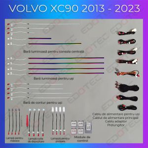 Lumini ambientale Volvo XC90 set complet control telefon sau sistem original