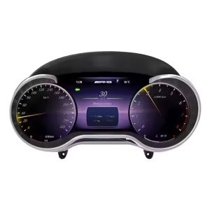 Ceasuri electronice digitale FULL HD Mercedes Clasa C W205, GLC X205, C W204, E W212 2015-2018 EDT-CLUSTER-W205