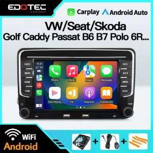 Navigație Volkswagen Seat Skoda Golf Caddy Passat B6 B7 Polo, 7 inci, 2003 - 2017