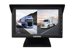 Monitor auto cu 2 camere DVR camion heavy duty Lenovo LG01 ecran de 7 inch 1080p fata si 1080 spate