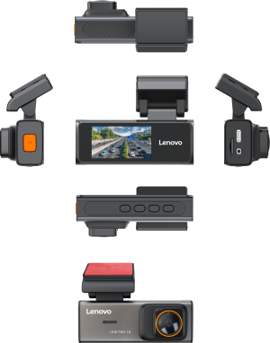 Camera DVR Lenovo S7 ecran 1.97 inch 1080 fata si 1080 spate Wifi Starlight night vision carcasa metal