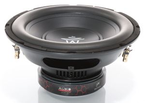 Subwoofer fara incinta Audio System M 10 EVO2-D4, 250 watts, 2x2 ohm, 300mm, 12"