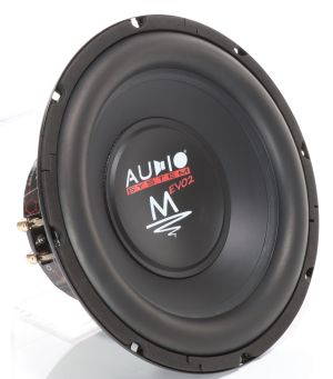 Subwoofer fara incinta Audio System M 10 EVO2-D4, 250 watts, 2x2 ohm, 300mm, 12"