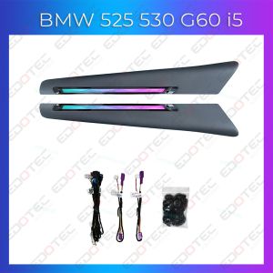 Hangulatvilágítás BMW 525 530 G60 i5 díszlécek hátsó ajtókhoz telefonvezérlő vagy eredeti rendszer