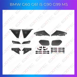 Hangulatvilágítás BMW G60 G61 i5 G90 G99 M5 megvilágított hangszóróburkolatok telefonvezérlőhöz vagy eredeti rendszerhez