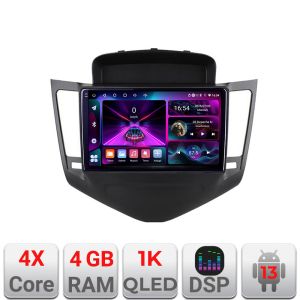 Navigatie Chevrolet Cruze A-045  4+64 InCell Display 1K Android Waze USB Navigatie Internet Youtube Radio