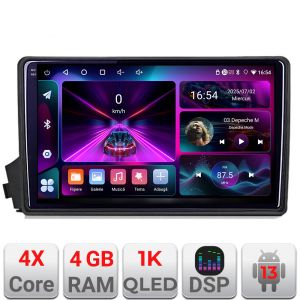 Navigatie Ssangyong Kyron Actyon A-158  4+64 InCell Display 1K Android Waze USB Navigatie Internet Youtube Radio