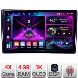 Navigatie VW Passat B5  dedicata Android radio gps internet 4+64 InCell Display 1K kit-b5-+EDT-E209-RK