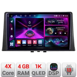 Navigatie Citroen Berlingo 2019-2021 A-berlingo18 4+64 InCell Display 1K Android Waze USBNavigatie Internet Youtube Radio 