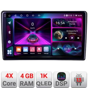 Navigatie Citroen C3 intre anii 2018- A-C3  4+64 InCell Display 1K Android Waze USB Navigatie Internet Youtube Radio