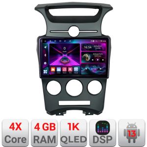 Navigatie Kia Carens 2006-2012 clima automata Android radio gps internet 4+64 InCell Display 1K KIT-carens-2006+EDT-E209-RK