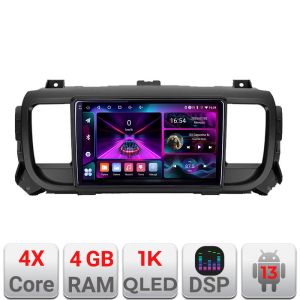 Navigatie Citroen Jumpy Toyota Proace Peugeot Traveller A-jumpy16 4+64 InCell Display 1K Android Waze USBNavigatie Internet Youtube 