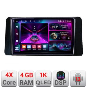 Navigatie Skoda Kamiq 2019- Android radio gps internet 4+64 InCell Display 1K Kit-kamiq+EDT-E210-RK