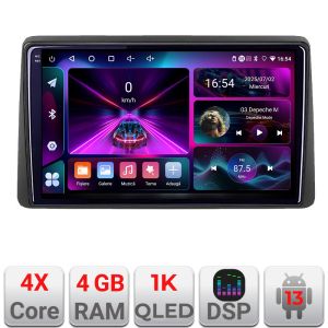 Navigatie Opel Movano Renault Master 2020- Android radio gps internet 4+64 InCell Display 1K kit-master+EDT-E210-RK V1