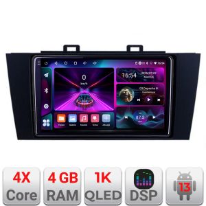 Navigatie Subaru Outback 2014-2019 sau XV 2017-2018 A-OUTBACK5  4+64 InCell Display 1K Android Waze USB Navigatie Internet Youtube Radio