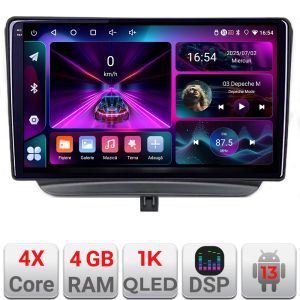 Navigatie Ford Turneo Courier Transit Courier 2014-2021 dedicata Android radio gps internet 4+64 InCell Display 1K kit-turneo+EDT-E209-RK