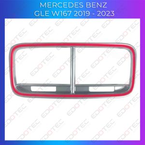 Hangulatvilágítás Mercedes Benz W167 megvilágított hátsó szellőzőrács keret telefonvezérlővel vagy eredeti rendszerrel