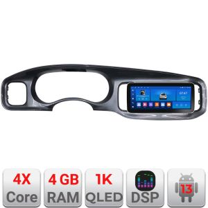 Navigáció Dodge Charger 2011-2014 Edotec Incell 1K 12.3 hüvelykes 4+64 Carplay android autórádió internet készlet-töltő+EDT-E212-RK