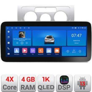 Navigáció VW Touran 2003-2010 K-TOURAN1 Edotec 4+64 12.3 hüvelykes Incell 1K android Wifi 5Ghz gps internet