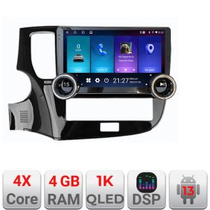 Navigatie Mitsubishi Oultander 2020- Kit-1230-20 Edotec  4+64 10.5 inch Incell 1K android Wifi 5Ghz gps internet 32