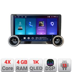 Navigáció Peugeot 308 2013-2018 Kit-308 Edotec 4+64 10.5 hüvelykes Incell 1K android Wifi 5Ghz gps internet