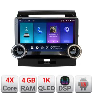 Navigáció TOYOTA Land Cruiser L200 Kit-381 Edotec 4+64 10.5 hüvelykes Incell 1K android Wifi 5Ghz gps internet