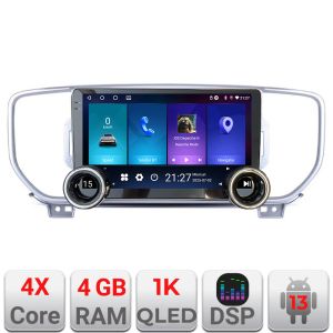 Navigatie Kia Sportage 2016 Kit-576 Edotec  4+64 10.5 inch Incell 1K android Wifi 5Ghz gps internet  