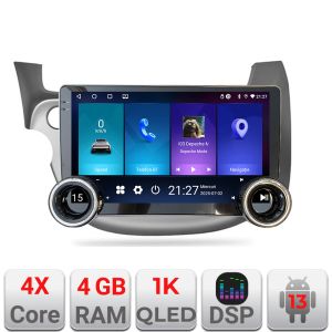 Navigatie Honda Fit 2008-2013 Edotec  4+64 10.5 inch Incell 1K android Wifi 5Ghz gps internet  Kit-fit-08