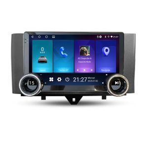 Navigáció Smart For Two 2010-2015 Kit-Smart10 Edotec 4+64 10.5 hüvelykes Incell 1K android Wifi 5Ghz gps internet