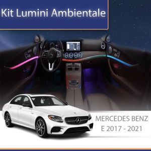 Ambient Lights Mercedes Benz W213 magassugárzó telefonvezérlő vagy eredeti rendszer