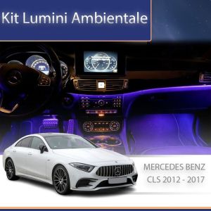 Lumini Ambientale Mercedes Benz W218 2012 - 2017 trimuri usi control telefon sau sistem original