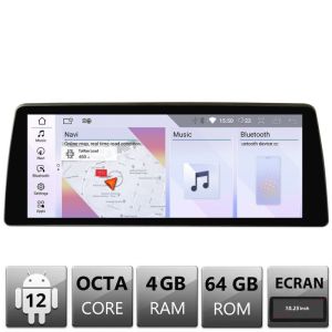 Navigatie BMW Seria 6 E63 2006-2012 cu ecran CCC Android ecran 10.25" 4+64 4G BT