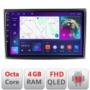 Volvo XC90 2002-2014 navigáció, dedikált Android QLED octa core 4+64 4G DSP FHD carplay, android autórádió, gps, internet, Android készlet + EDT-E310v3