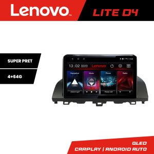 Navigatie Honda Accord 2019-2022 Lenovo QLED 1K 4+64 WIFI 5Ghz carplay android auto Android Kit-+EDT-LITE-D4-10-4+64