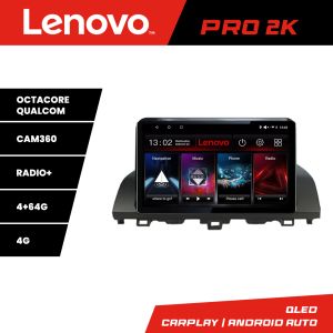 Navigatie Honda Accord 2019-2022 Lenovo Qled 2K Octa Core 4+64 360 DSP carplay android auto radio gps internet Kit-+PRO-2K-10-4+64