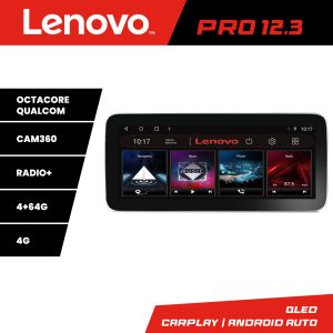 Navigatie Alfa Romeo 159 2005-2011 Lenovo Qled 12.3 inch Octa Core 4+64 360 DSP ADAS carplay android auto radio internet Kit-+PRO-12.3-4+64