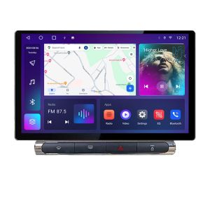 Navigáció Citroen C3 2017-2024 gyári színes kijelző Qled 2K Octa Core 4+64 LTE 4G DSP Wifi 5Ghz android auto carplay rádió gps internet Készlet-+EDT-E413-2K