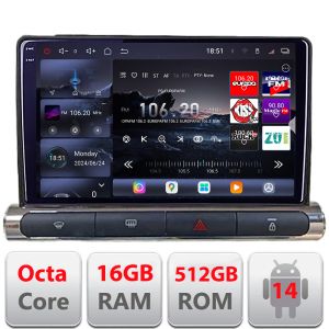 Navigáció Citroen C3 2017-2024 gyári színes kijelző Qled 2K Octa Core 16+512 LTE 4G DSP Wifi 5Ghz android autó carplay rádió gps internet készlet-+EDT-E809-2K